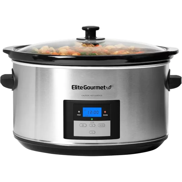 imageMST900D Digital Programmable XL Jumbo Slow CookerStainless Steel