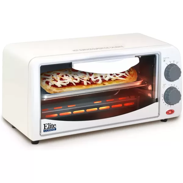 imageMaxiMatic ETO113 Elite Cuisine 2Slice Toaster Oven with 15 Minute Timer White