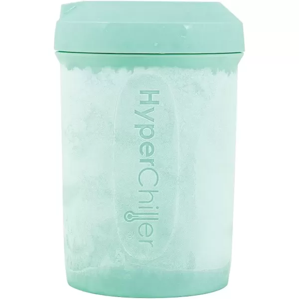 imageNEW HyperChiller SLIM HBC100SS Dual Wall Vacuum Insulated Slim Can Cooler Beer Soda Energy Drinks Seltzer Wine Cooler Fits All Standard 12 OZ Slim Cans Cup Holder Friendly Stainless SteelMint