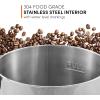 imageElite Gourmet CCM040 Stainless Steel 40 Cup Coffee Urn Removable Filter For Easy Cleanup Two Way Dispenser with CoolTouch Handles Electric Coffee Maker Urn Stainless Steel40 Cup