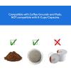 imageElite Gourmet EC008 Classic Stovetop Coffee Percolator Glass Clear Brew Progress Knob CoolTouch Handle Cordless Serve 8Cup Stainless SteelBlack