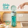 imageElite Gourmet EC008 Classic Stovetop Coffee Percolator Glass Clear Brew Progress Knob CoolTouch Handle Cordless Serve 8Cup Stainless SteelMint