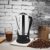 imageElite Gourmet EC812 Electric 12Cup Coffee Percolator with Keep Warm Clear Brew Progress Knob CoolTouch Handle Cordless Serve Stainless Steel12Cup