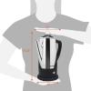 imageElite Gourmet EC812 Electric 12Cup Coffee Percolator with Keep Warm Clear Brew Progress Knob CoolTouch Handle Cordless Serve Stainless Steel12Cup