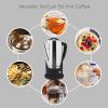 imageElite Gourmet EC812 Electric 12Cup Coffee Percolator with Keep Warm Clear Brew Progress Knob CoolTouch Handle Cordless Serve Stainless Steel12Cup