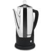 imageElite Gourmet EC812 Electric 12Cup Coffee Percolator with Keep Warm Clear Brew Progress Knob CoolTouch Handle Cordless Serve Stainless Steel12Cup