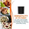 imageElite Gourmet EAF3218 Personal 11Qt Compact Space Saving Electric Hot Air Fryer OilLess Healthy Cooker Timer ampamp Temperature Controls