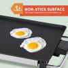 imageElite Gourmet EGR4423 Electric 17quot x 9quot Griddle Cooltouch Handles NonStick Surface RemovableAdjustable Thermostat Skid FreeRubber Feet