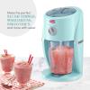 imageElite Gourmet EIM9268 Electric Countertop 34Oz Frozen Drink Beverage Maker Perfect for Slushies Margaritas Daiquiris Snow Cones Blue