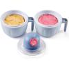 imageAmericana by Elite Pint Perfect EIM1205DB Ice Cream Maker 2 x 1 Pint Capacity Dual Freezing Mugs Frozen Yogurt Sorbet Gelato Recipes PeriwinklePeriwinkle