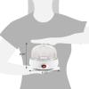 imageElite Gourmet EGC1215M Easy Egg Cooker Stainlesssteel Heating Plate TwoTiered 14Egg Capacity Soft Medium HardBoiled Auto ShutOff Omelets Poached Eggs Measuring Cup Piercing Pin MintClassic White