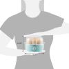 imageElite Gourmet EGC1215M Easy Egg Cooker Stainlesssteel Heating Plate TwoTiered 14Egg Capacity Soft Medium HardBoiled Auto ShutOff Omelets Poached Eggs Measuring Cup Piercing Pin MintRetro Mint