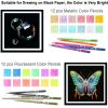 imageKALOUR 106 Coloring Sketching Kit Set  Pro Art Supplies with Sketchbook ampamp Watercolor Paper  Include Drawing Tutorial WatercolorColoredMetallicFluorescentSketch Pencils  for Kids Adults
