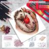 imageKALOUR 180 Colored Pencil for Artists  Rich Pigment Soft Core  OilBased  Ideal for Coloring Drawing Sketching Shading Blending  Vibrant ColorTin CaseRed