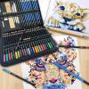 imageKalour 96 Pack Drawing Set Sketching Kitinclude 72 Colored Pencils and 24 Sketch Kit with Sketch Book and Coloring BookArt Supplies for Sketching and ColoringIdeal for BeginnerArtists and Adults