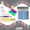 imageKalour 96 Pack Drawing Set Sketching Kitinclude 72 Colored Pencils and 24 Sketch Kit with Sketch Book and Coloring BookArt Supplies for Sketching and ColoringIdeal for BeginnerArtists and Adults