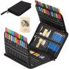 imageKALOUR 144 Pack Drawing Sketching Coloring SetInclude 120 Professional Soft Core Colored PencilsSketch ampamp Charcoal PencilsSketchbookArt Drawing Supplies for Artists Adults Beginner
