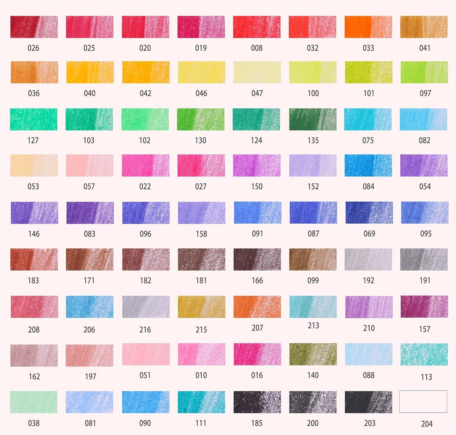imageKALOUR Premium Colored PencilsSet of 72 ColorsArtists Soft Core with Vibrant Colorwith Zipper Slot Pencil CaseIdeal for Drawing Sketching ShadingColoring Pencils for Adults Beginners BlueBlue