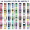 imageKALOUR Professional Colored PencilsSet of 120 ColorsArtists Soft Core with Vibrant ColorIdeal for Drawing Sketching ShadingColoring Pencils for Adults Artists Beginners1 Count Pack of 240