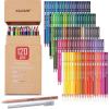 imageKALOUR Premium Colored PencilsSet of 120 ColorsArtists Soft Core with Vibrant ColorIdeal for Drawing Sketching ShadingColoring Pencils for Adults Beginners kids120