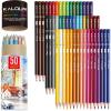imageKALOUR Premium Colored PencilsSet of 120 ColorsArtists Soft Core with Vibrant ColorIdeal for Drawing Sketching ShadingColoring Pencils for Adults Beginners kids50