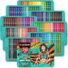 imageKALOUR Professional Colored PencilsSet of 120 ColorsArtists Soft Core with Vibrant ColorIdeal for Drawing Sketching ShadingColoring Pencils for Adults Artists Beginners1 Count Pack of 240