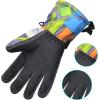 imageSki Gloves Waterproof Snow Gloves 30 Winter Gloves for Cold Weather Warm Snowboarding Gloves  for Men Women Kids Boys and GirlsGrey