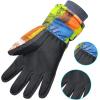 imageSki Gloves Waterproof Snow Gloves 30 Winter Gloves for Cold Weather Warm Snowboarding Gloves  for Men Women Kids Boys and GirlsKids Grey