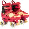 imageAdjustable Kids Roller Skates for Girls Boys with Light Up Wheels Skates for Kids Ages 612 Toddler 35 Youth and Women Beginners Indoor and OutdoorRed