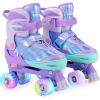 imageRoller Skates for Girls and Adjustable Inline Skates for Kids and Adults with Full Light Up Wheels  Outdoor Roller Blades Roller Skates for Girls and Boys Men and Adult Women