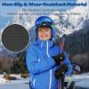 imageKids Mittens  Waterproof Warm Winter Gloves for Boys and Girls Thermal Insulated for Snow Play ampamp Cold WeatherBlack