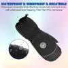 imageKids Mittens  Waterproof Warm Winter Gloves for Boys and Girls Thermal Insulated for Snow Play ampamp Cold WeatherBlack