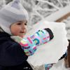 imageKids Mittens  Waterproof Warm Winter Gloves for Boys and Girls Thermal Insulated for Snow Play ampamp Cold WeatherColorful Alphabet