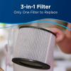 imageBissell myair Air Purifier with High Efficiency and Carbon Filter for Small Room and Home Quiet Air Cleaner for Allergens Pets Dust Dander Pollen Smoke Hair Odors Timer 2780AMyAir