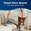 imageBISSELL 2486 CleanView Bagless Vacuum Powerful Multi Cyclonic System Large Capacity Dirt Tank Specialized Pet Tools Easy Empty  OrangeCleanView Orange