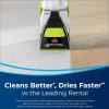 imageBISSELL Big Green Professional Carpet Cleaner with XL DirtLifter PowerBrush 9inch Long Reach Hose 6inch Tough Stain Tool Includes BISSELL PRO MAX Formula with Stain Protect TechnologyBlackGreen
