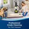 imageBISSELL Big Green Professional Carpet Cleaner with XL DirtLifter PowerBrush 9inch Long Reach Hose 6inch Tough Stain Tool Includes BISSELL PRO MAX Formula with Stain Protect TechnologyBlackGreen