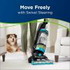 imageBissell 2252 CleanView Swivel Upright Bagless Vacuum with Swivel Steering Powerful Pet Hair Pick Up Specialized Pet Tools Large Capacity Dirt Tank Easy EmptyTeal