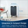 imageBissell air 320 Smart Air Purifier with HEPA and Carbon Filters for Large Room and Home Quiet Bedroom Air Cleaner Auto Mode 2768A WhiteGrey