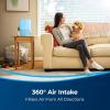 imageBissell myair Blue Purifier with High Efficiency and Carbon Filter for Small Room and Home Quiet Bedroom Air Cleaner for Allergies Pets Dust Dander Pollen Smoke Hair Odors Timer 2780PAir Purifier
