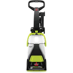 imageBISSELL Big Green Professional Carpet Cleaner with XL DirtLifter PowerBrush 9inch Long Reach Hose 6inch Tough Stain Tool Includes BISSELL PRO MAX Formula with Stain Protect TechnologyBlackGreen