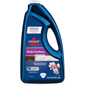 imageBISSELL MultiSurface Floor Cleaning FormulaCrosswave and Spinwave 64 oz 17891 blueSpring Breeze