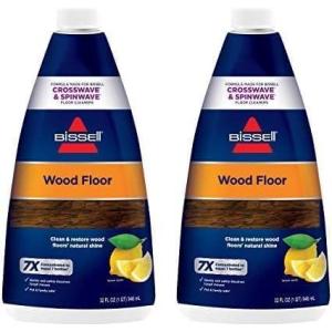 imageBissell 1929 CrossWave ampamp SpinWave Wood Floor Cleaning Formula 32 oz32 Fl Oz Pack of 2