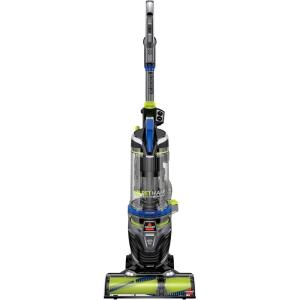 imageBissell Pet Hair Eraser Turbo Rewind Vacuum Lightweight Automatic Cord Rewind TangleFree Brush Roll Headlights Powerful Pet Hair Pickup SmartSeal Allergen System Blue 27909Pet Hair Eraser Turbo Rewind