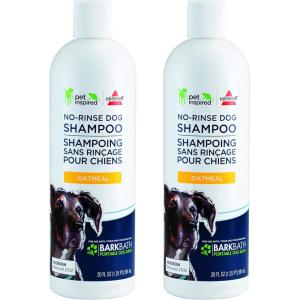 imageBissell White Tea ampamp Aloe NoRinse Dog Shampoo for BARKBATH 2Pack  27971Oatmeal
