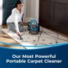imageBissell Little Green Pro Portable Carpet ampamp Upholstery Cleaner and CarAuto Detailer with Deep Stain Tool 3quot Tough Stain Tool Plus Two 8 oz TrialSize Formulas 3194BlackBlue