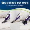 imageBissell Pet Hair Eraser Lithium Ion Cordless Hand Vacuum PurplePurple