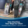 imageBissell Stain Eraser Duo 2in1 Cordless Portable Deep Cleaner and Hand Vacuum with PET PRO OXY Spot ampamp Stain Formula 3705 BlackStain Eraser Duo