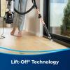 imageBissell SurfaceSense Allergen LiftOff Pet Upright Vacuum with TangleFree MultiSurface Brush Roll LED Headlights ampamp LiftOff TechnologySurfaceSense LiftOff