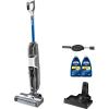 imageBissell Crosswave HF3 Cordless WetDry Vacuum Cleaner and Mop MultiSurface and Hardwood Floor Cleaner 3649AWhiteBlueBlack